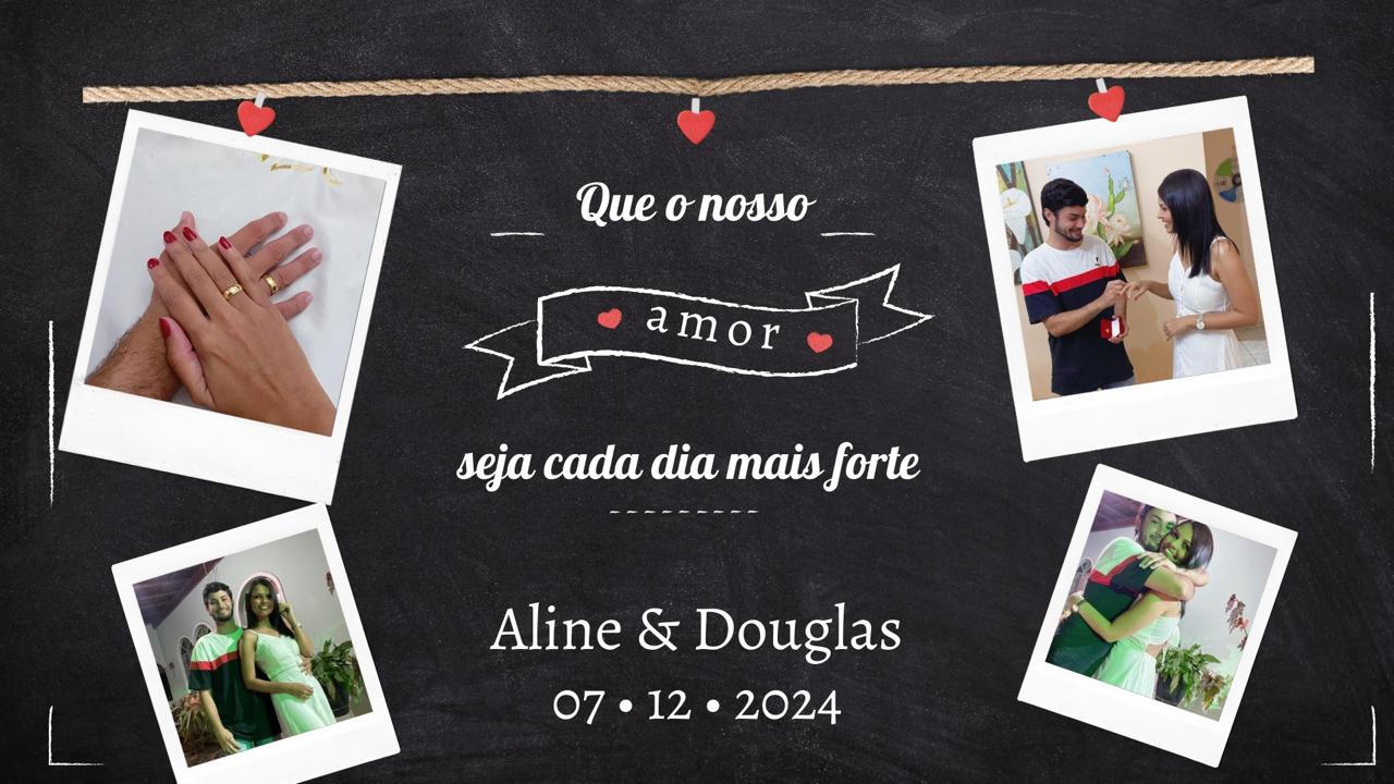 Aline e Douglas